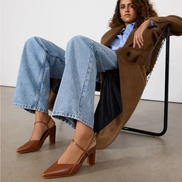 Bared Footwear Kiskadee Leather Heels in Nutshell Size EU 39 - Picture 7 of 8